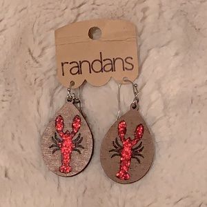Lobster Dangling Earrings